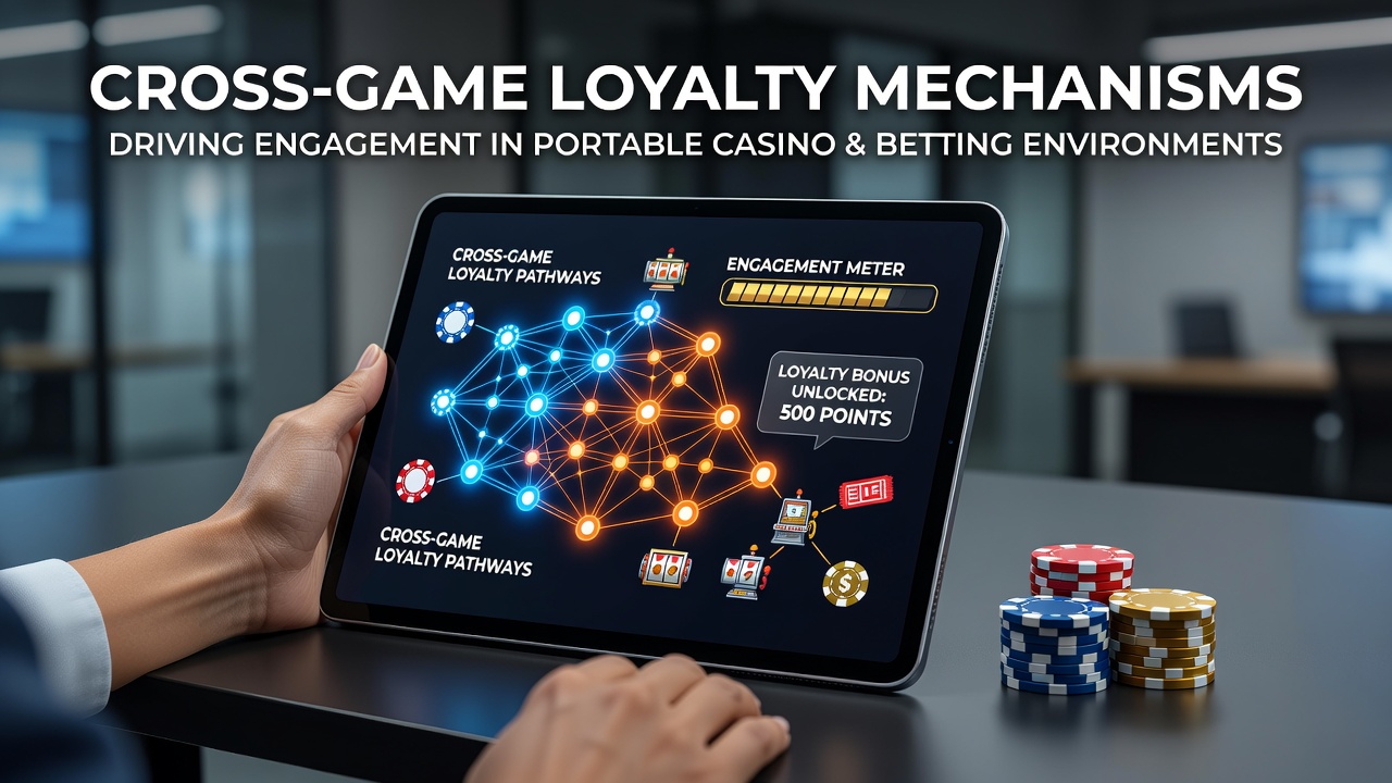 Cross-game loyalty points transferring between mobile slots, sports betting interfaces, and live dealer tables on portable devices