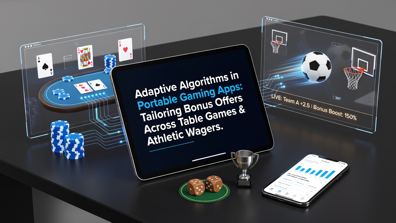 Adaptive Algorithms in Mobile Apps Personalize Bonuses for Table Games and Athletic Wagers