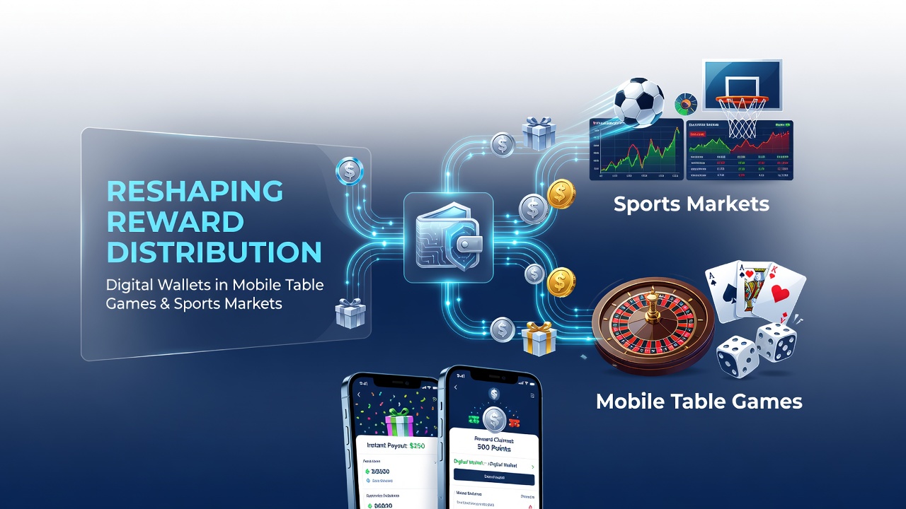 Digital Wallets Drive New Reward Systems in Mobile Table Games and Sports Markets