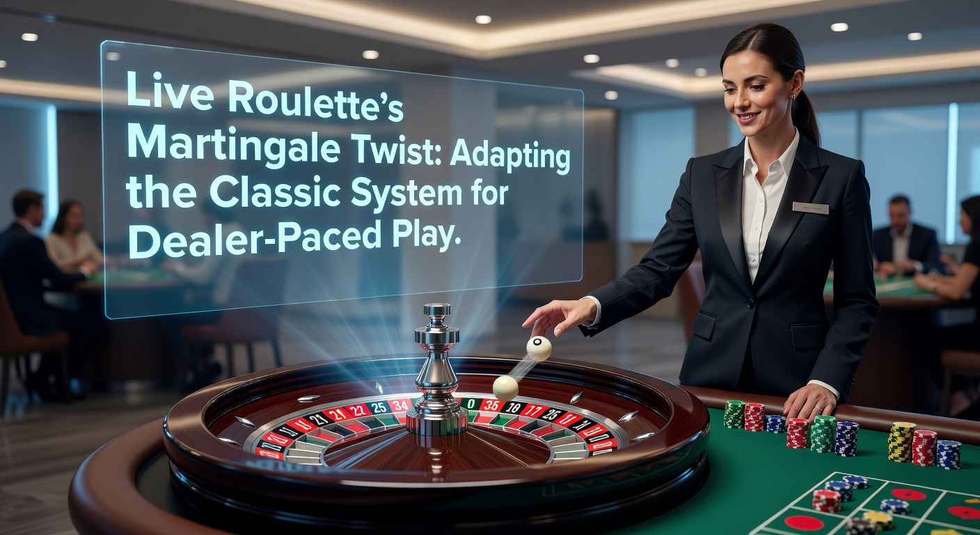 A live roulette table with dealer spinning the wheel in real-time action, highlighting the fast-paced betting window