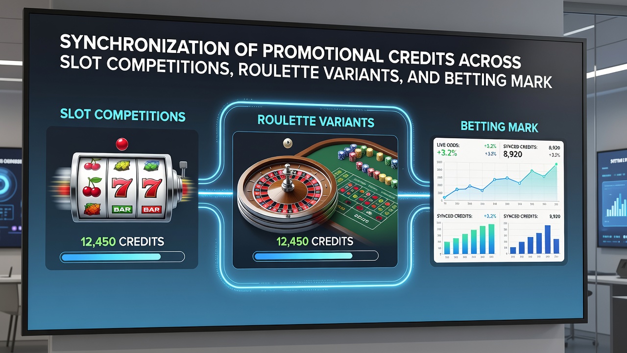 Close-up of portable device screen showing credit balances moving between roulette variants and live betting markets