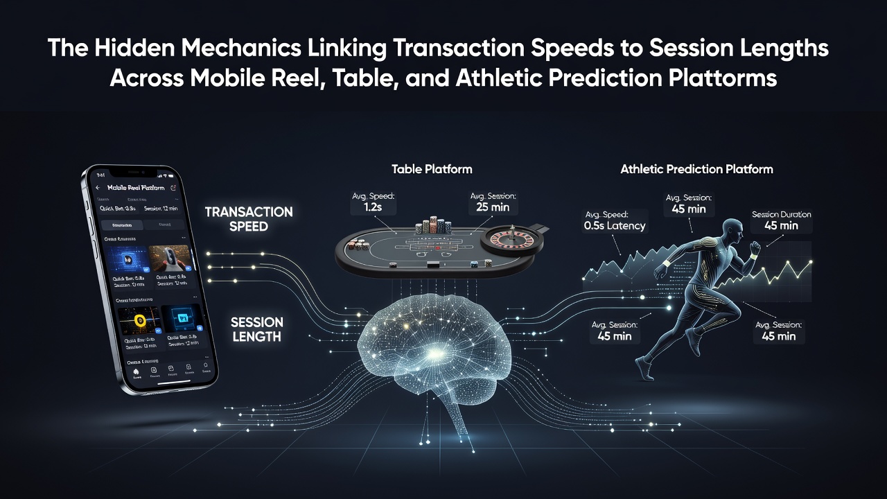 Mobile gaming interface showing transaction processing indicators across reel, table, and sports betting sections